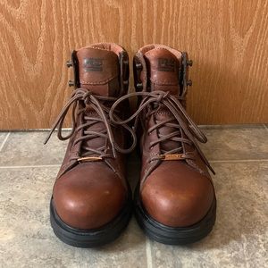 Timberland Brand Womens “Pro Series” Powerfit/Safety Toe Anti-Fatigue Boots